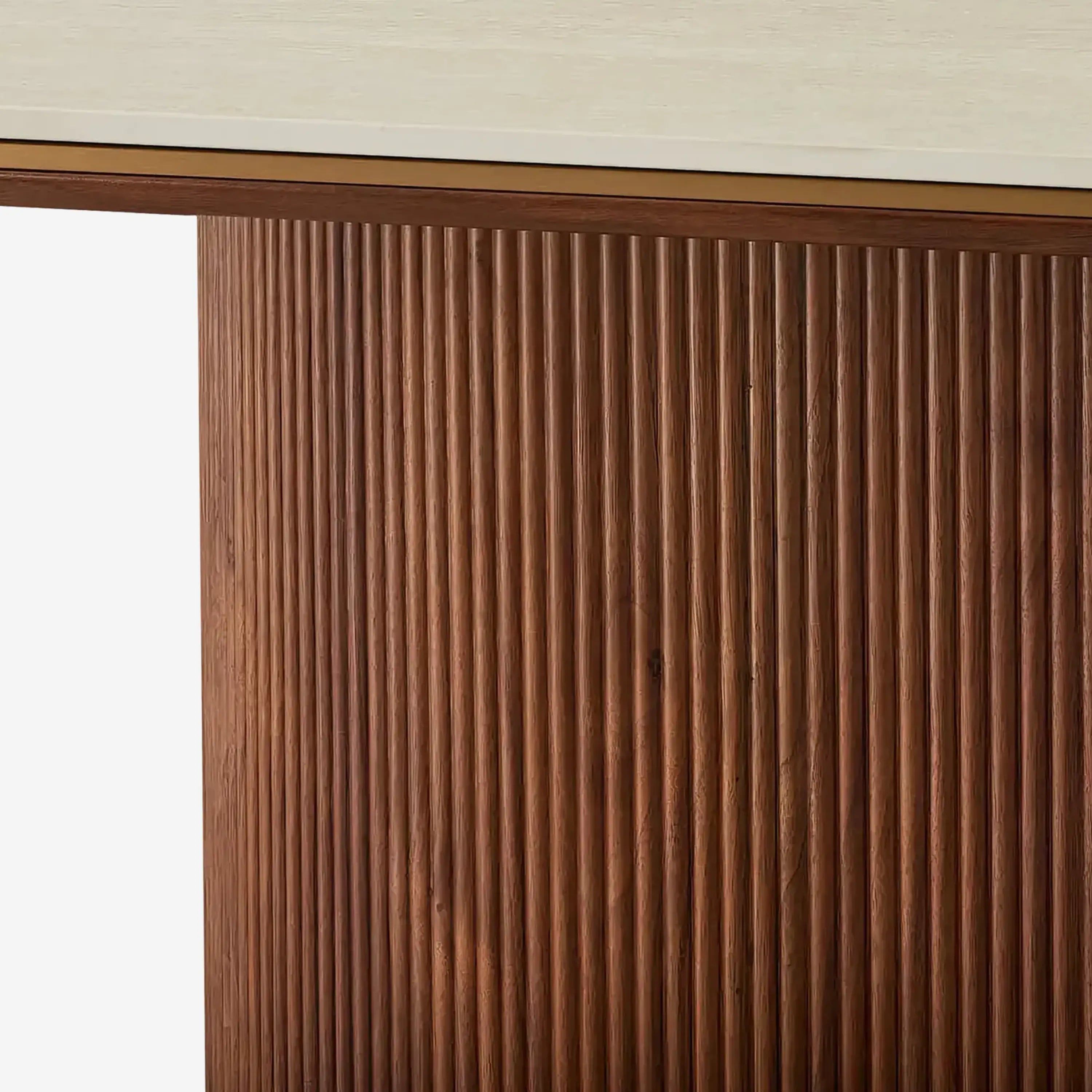 San Pierre Dining Table-Single Leg